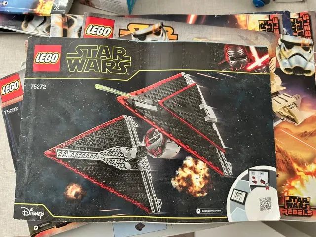 LEGO 75272 Sith TIE Fighter - RARO, COMPLETO e IMPECÁVEL! Último