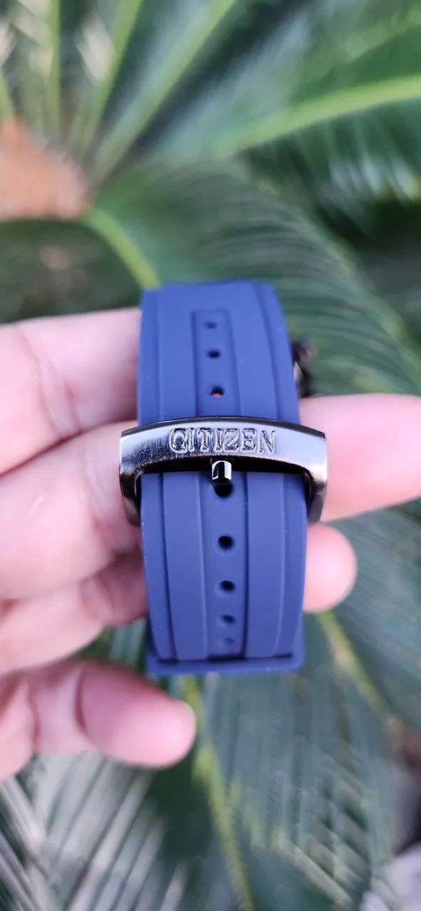 Relógio Citizen Eco-Drive Azul - Foto 2