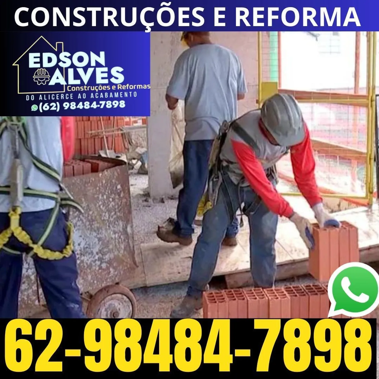 Pedreiro experiente do básico ao acabamento