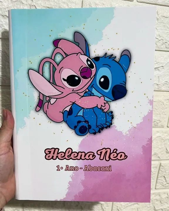 Personalização de Caderno Stitch  - Foto 2