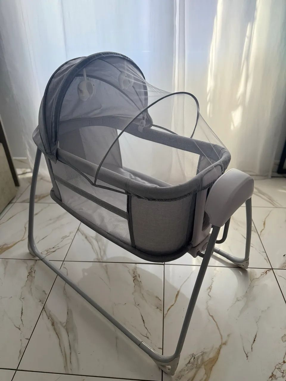 Berço automático mastela + bluetooth