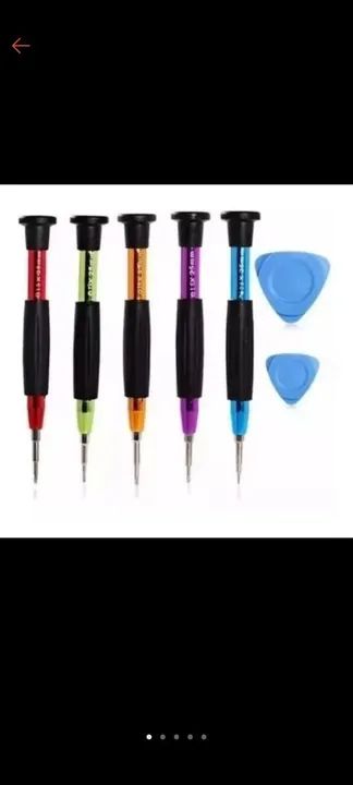 Kit De Ferramentas 7 Peças com 5 chaves e 2 espátulas - Foto 4