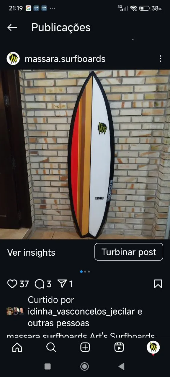 Prancha de Surf NOVA