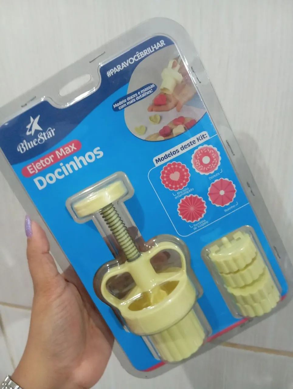 Ejetor Max Docinhos - Forma para Biscoitos, Tortas e Bolinhos - Foto 3