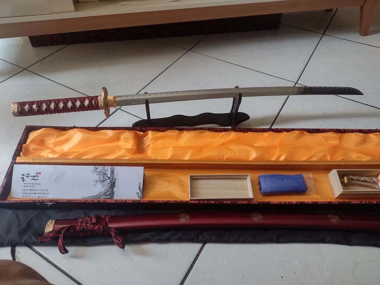 Katana samurai afiada!