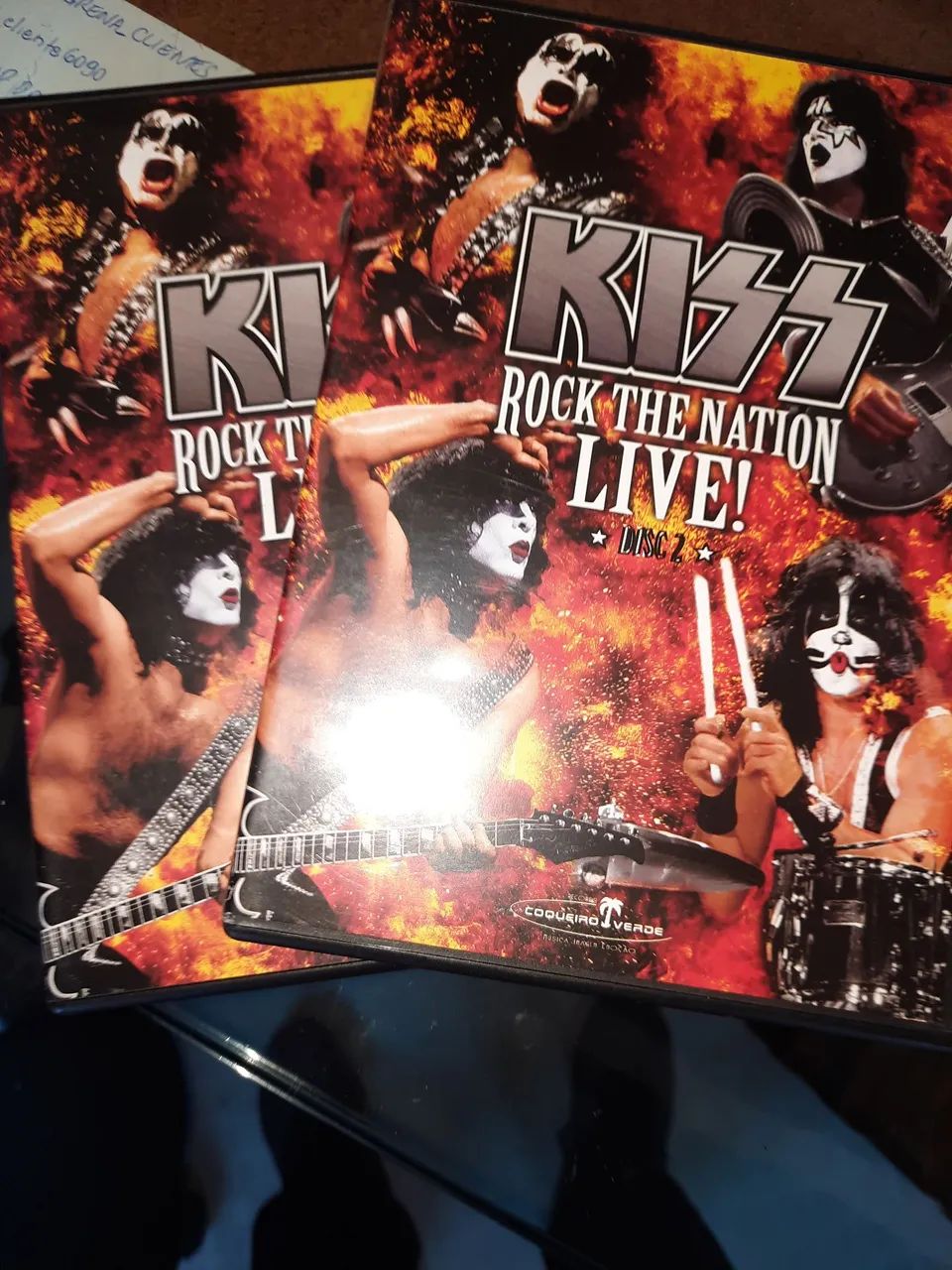 DVDs KISS Rock the Nation Live! - Disco 1 e 2
