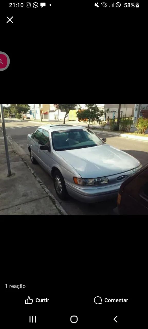 Ford Taurus LX 1994 para Restauro.
