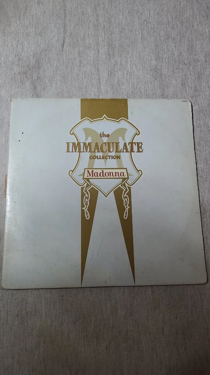 disco lp duplo madonna the immaculate collection + encarte