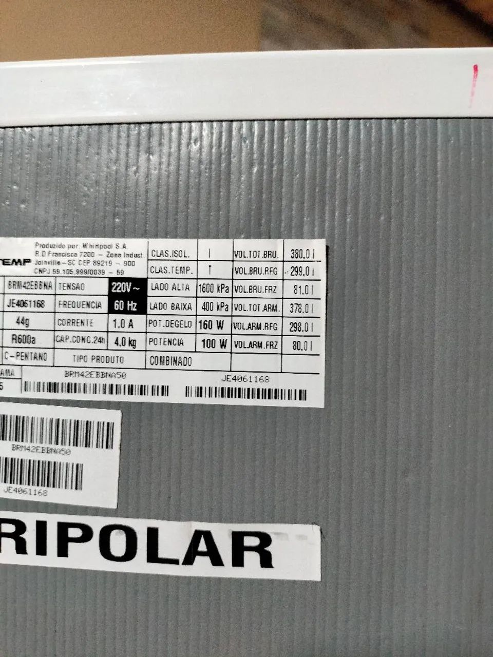 Geladeira Brastemp Frost Free 380 litros.  - Foto 6