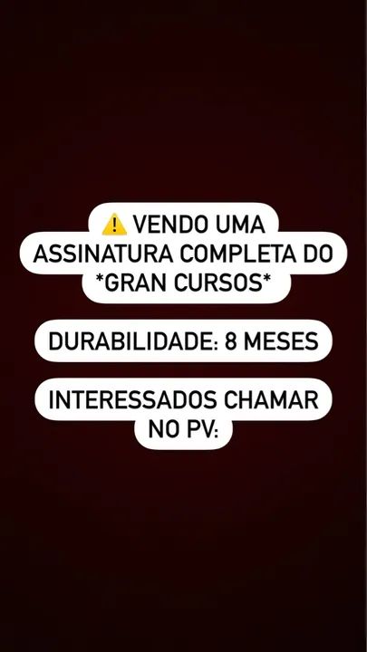 Assinatura Completa Gran Cursos - 8 Meses