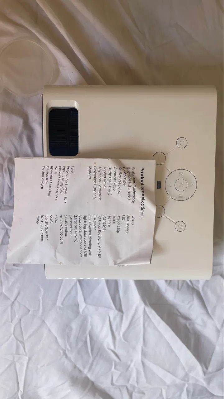 Projetor portátil Mibo 4K 2800 lumens  - Foto 2