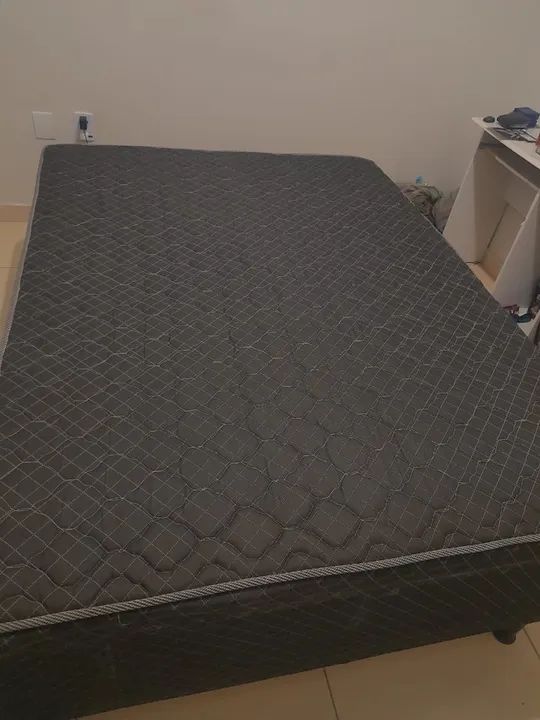 Cama box casal conjugada 