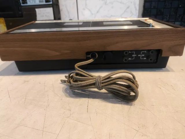 TAPE DECK DE MESA EVADIN PARA PEÇAS OU POSSÍVEL RESTAURO  - Foto 4