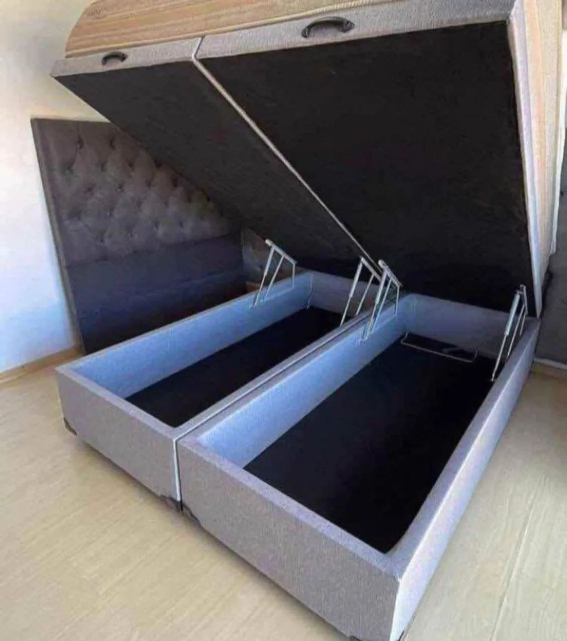 Cama Box com Baú e Amplo Espaço Interno