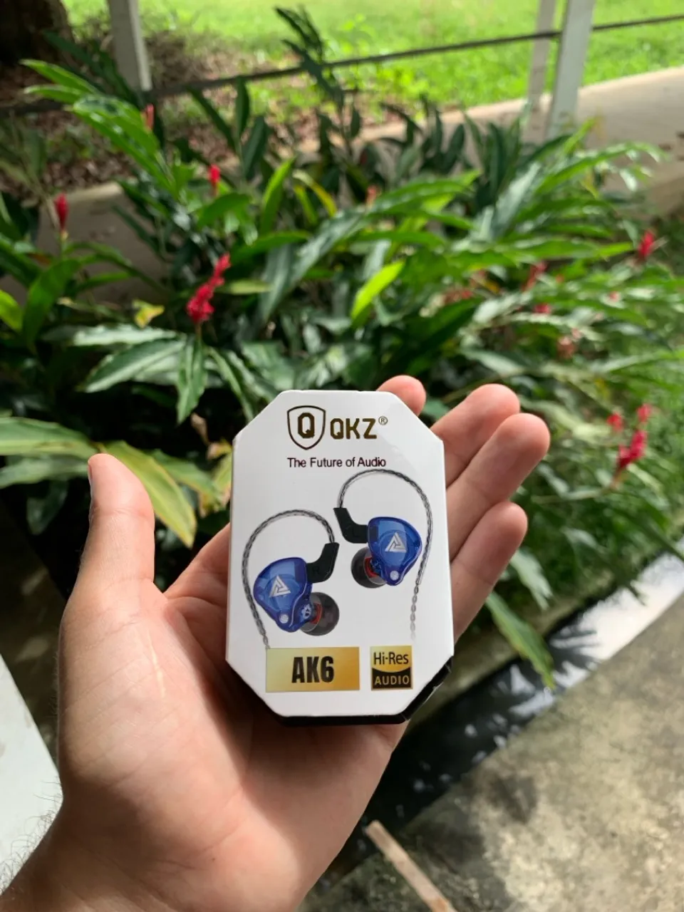 Fone de ouvido QKZ AK6 - Áudio de alta resolução