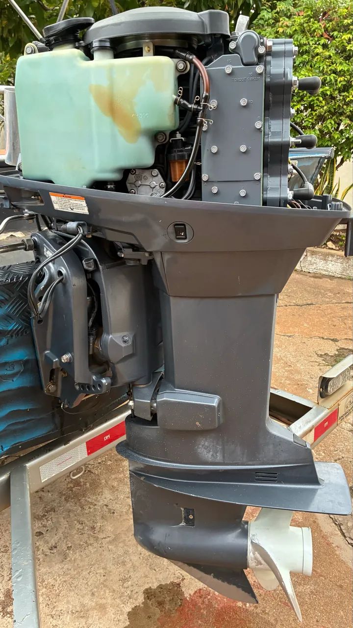 Lancha 18 pés motor Yamaha 60 hp - Foto 8