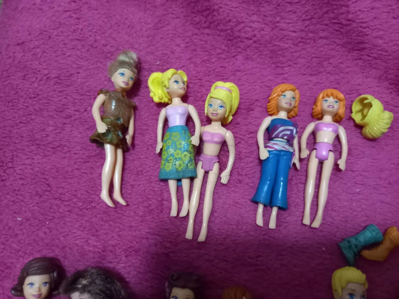 Bonecas Polly antigas  -24 peças - Foto 2