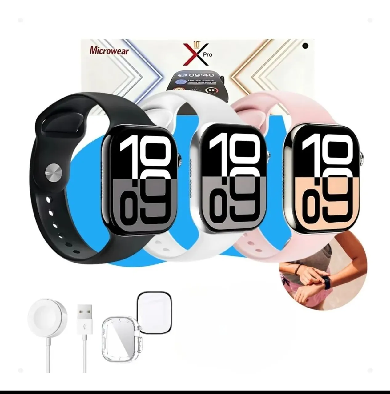 Smartwatch Microwear X10 Pro - Diversas Cores
