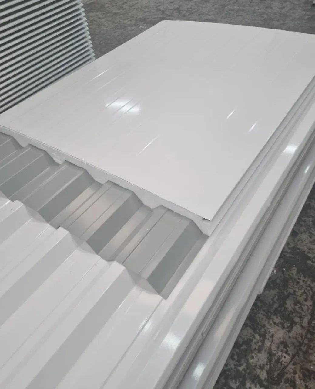Telhas Termoacústicas Forro Branco