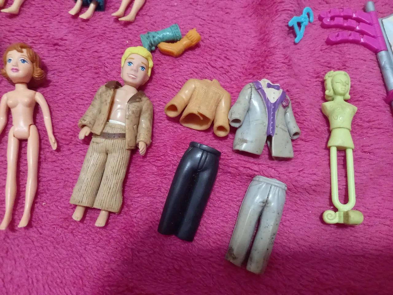 Bonecas Polly antigas  -24 peças - Foto 3