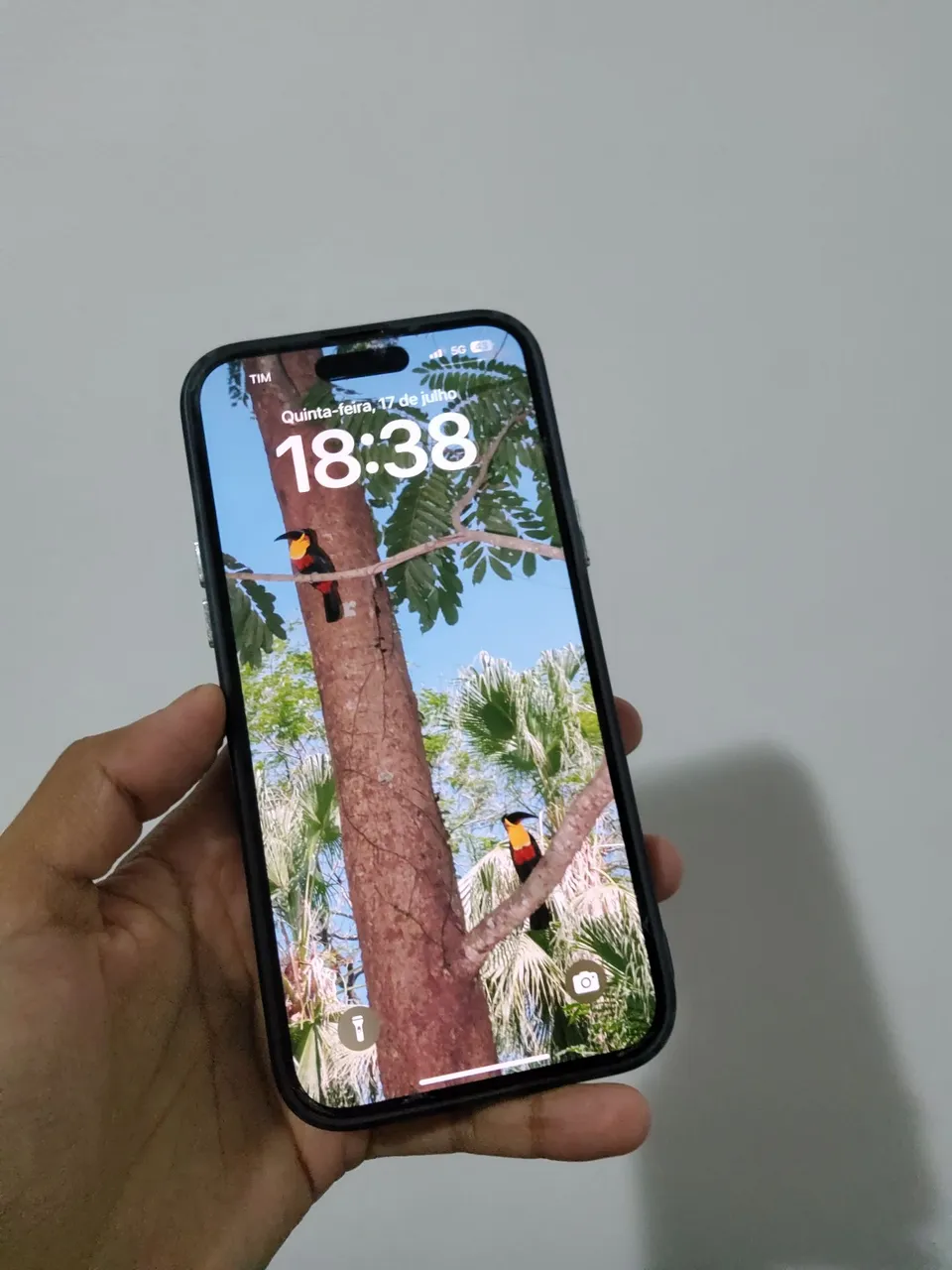 iPhone 15 plus 256gb ( trincado é na película n na tela)