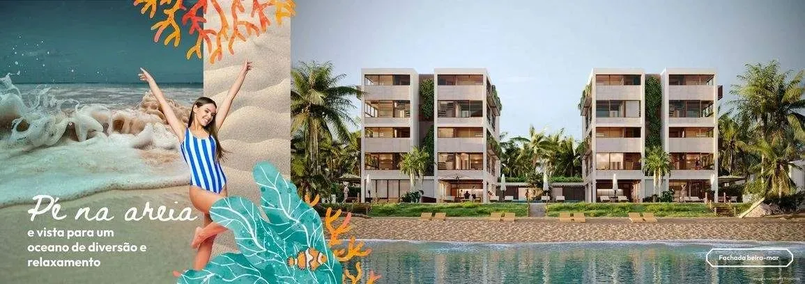 Apartamento à venda no PORTO CAROLINA RESIDENCE - RUA DOS BAOBÁS, PORTO DE GALINHAS, Ipoju