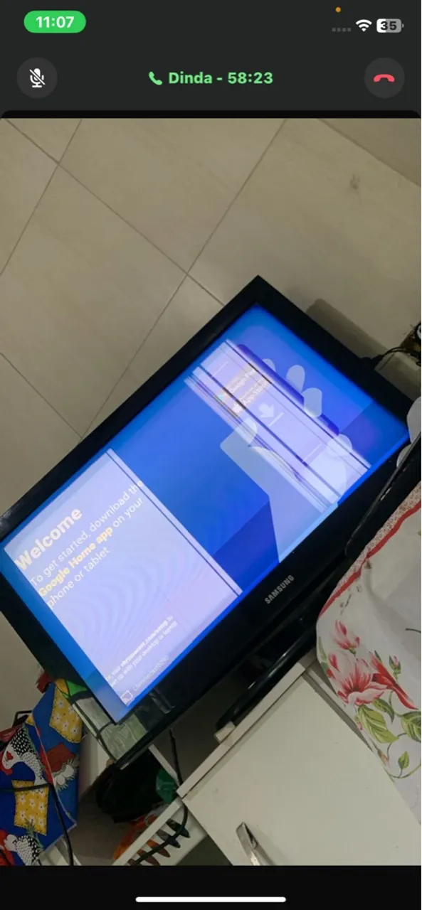 Tv Samsung Com defeito