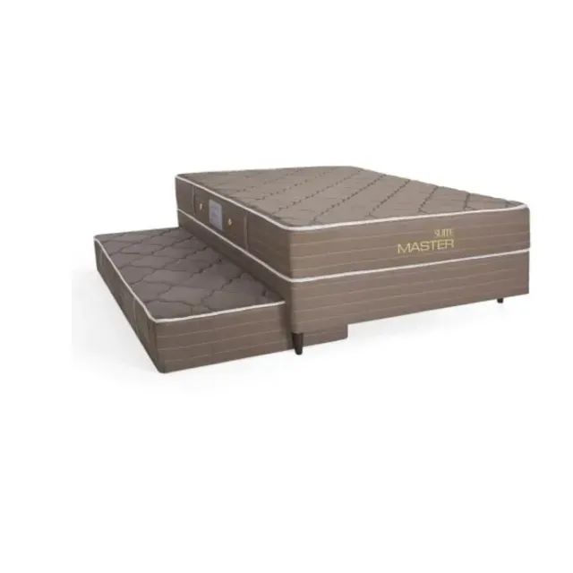 Cama Box Herval - Solteiro Suite master 088X188X50 Molas bonnel com auxiliar - Foto 2