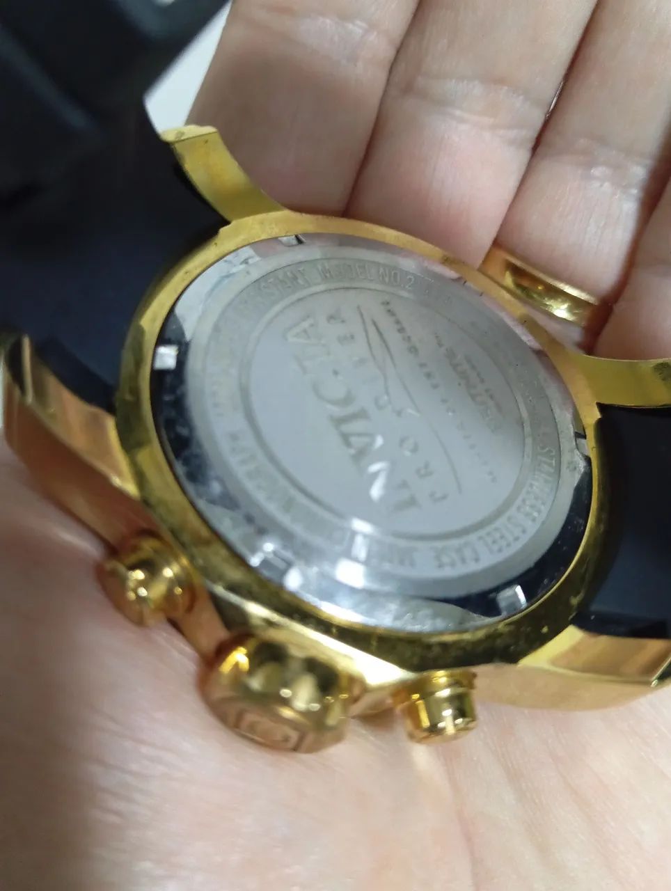 Relógio Invicta Pro Diver Dourado - Foto 4