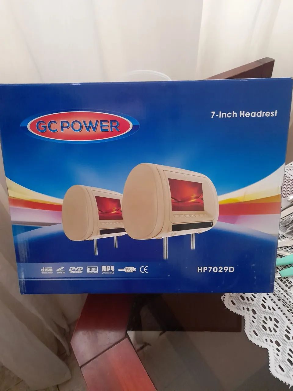 Kit Cabeceira de Carro GC Power HP7029D 