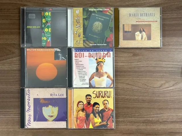 Pacote com 20 CDs de Música Brasileira - Foto 3
