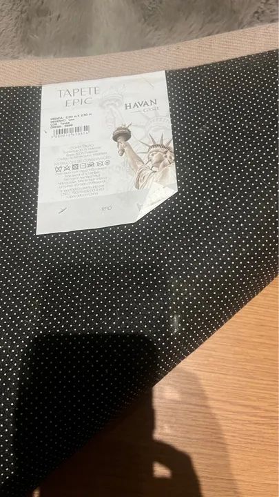 Tapete Peludo Cinza - Foto 3