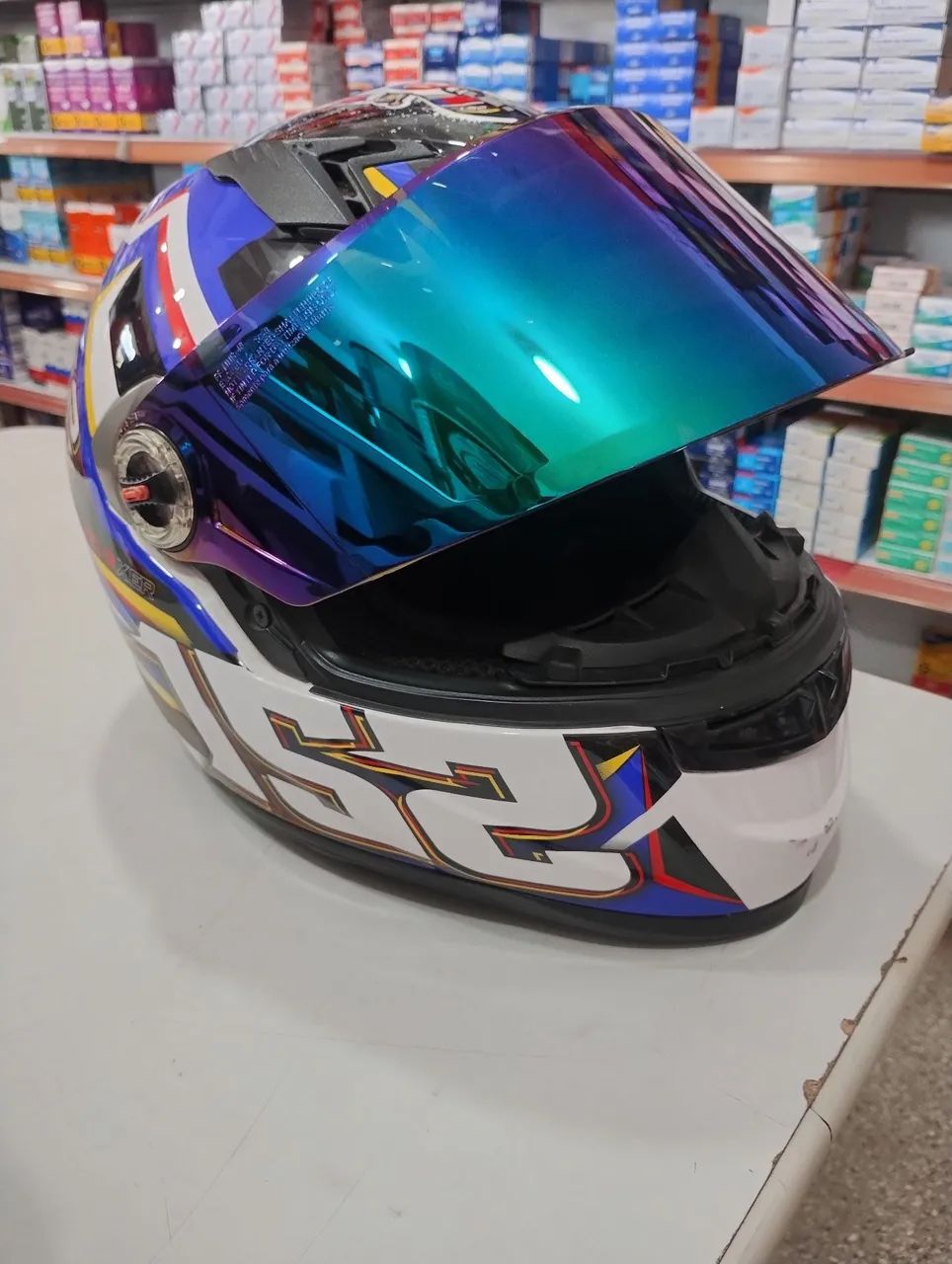 Capacete LS2 152  -  Velox  -  Tamanho  M - Foto 4