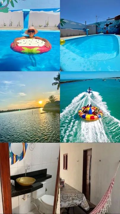 Casa Temporada Barra Nova com Piscina - Foto 9