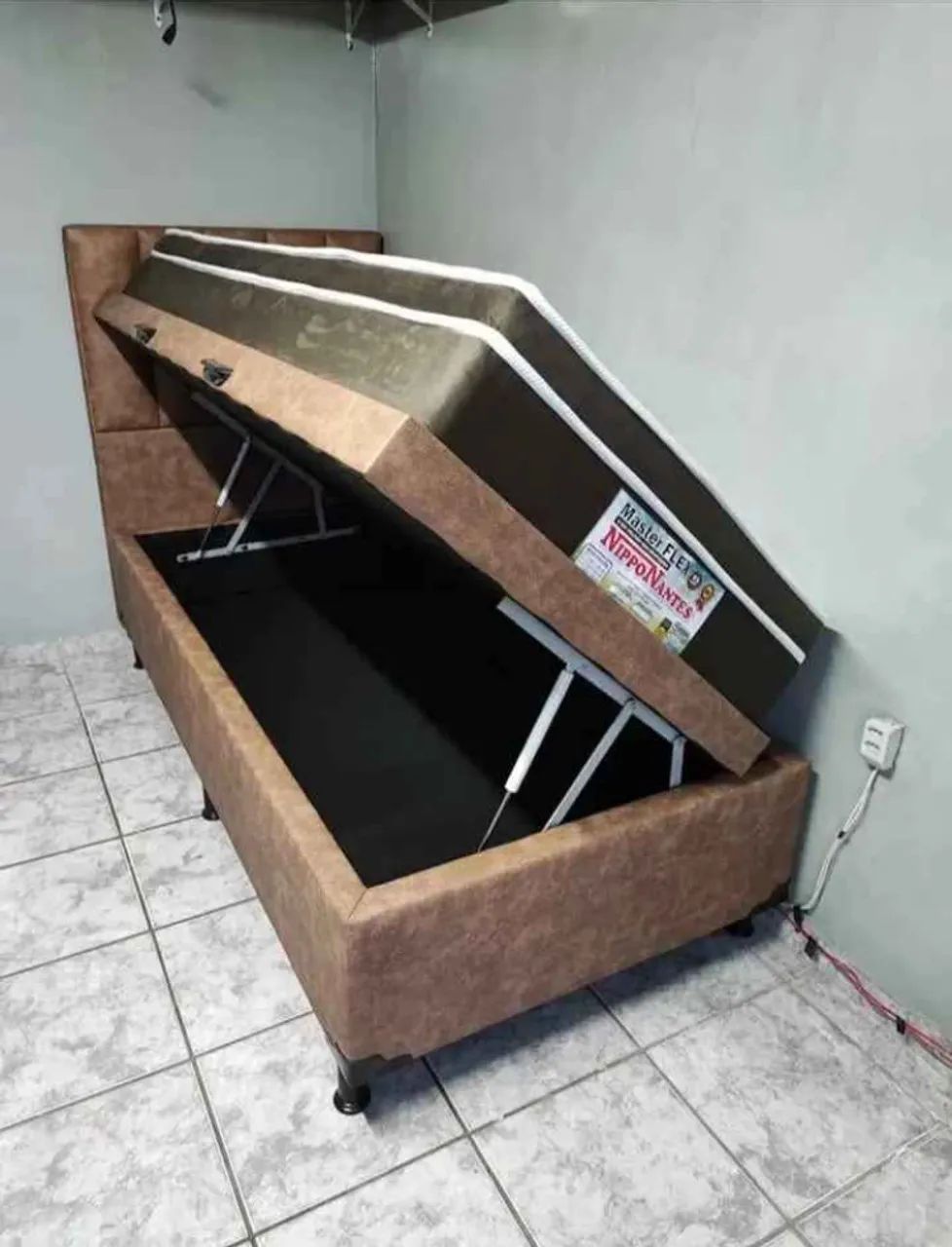 Cama Box Baú todos os tamanhos  - Foto 4