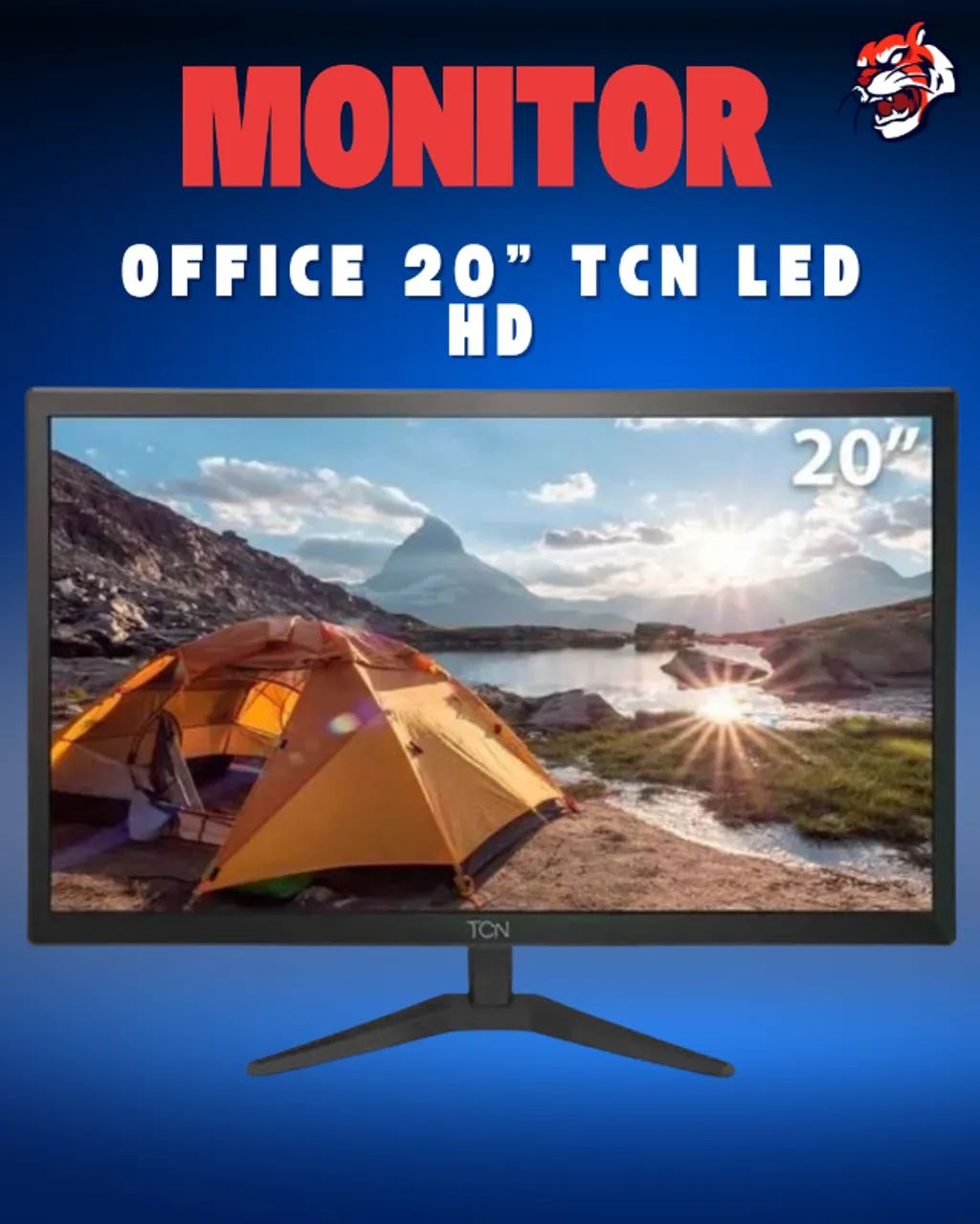Monitor Office 20" TCN LED HD  Entrega Gratis 1 ano de garantia e nota - Foto 2