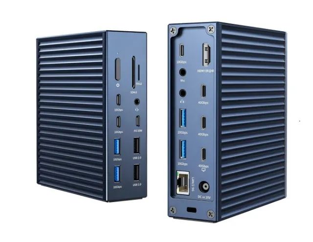 Dock Station 21 Em 1 Thunderbolt 4 Hdmi 8k Macbook Pro 40gbps
