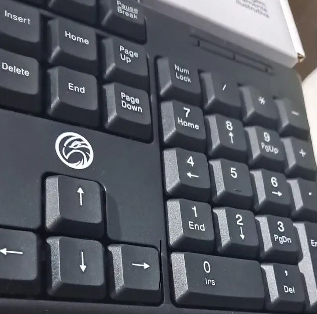[Novo] Teclado USB ABNT2 Plug e Play BrazilPC. Últimas Unidades