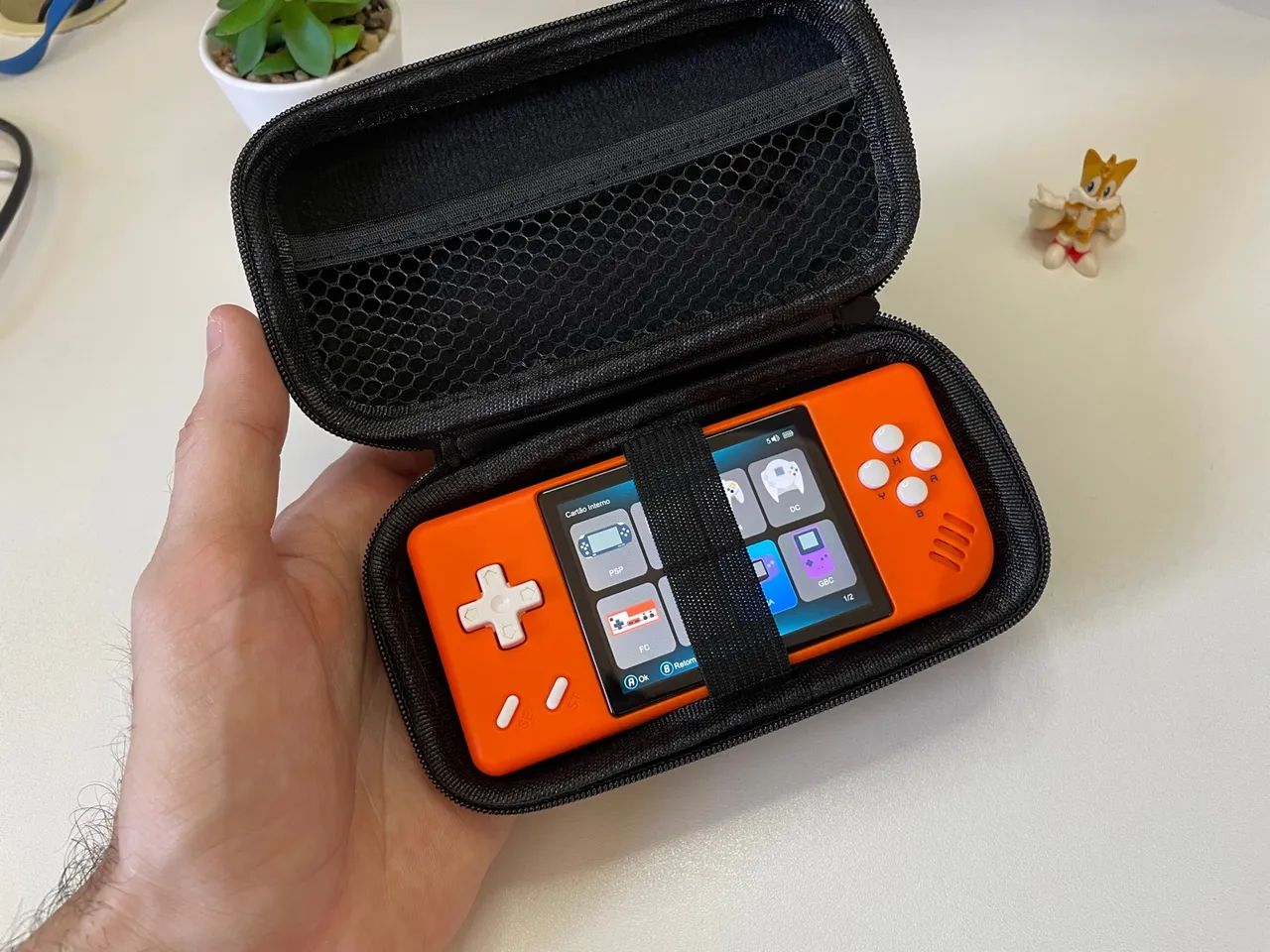 Console portátil Anbernic RG28XX 64 GB com jogos - Foto 5