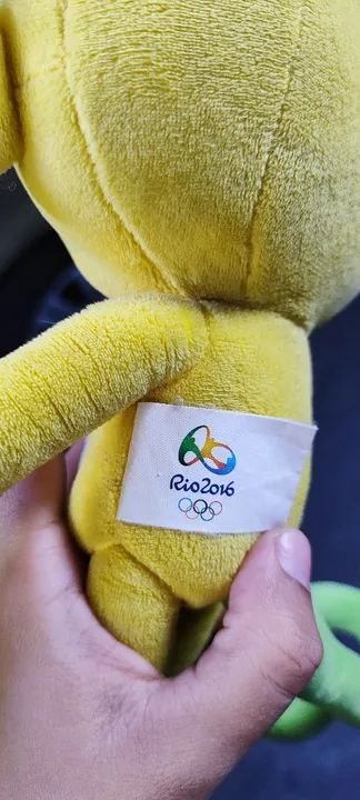 Pelúcia Mascote Vinícius Olimpíadas Rio 2016 - Foto 2