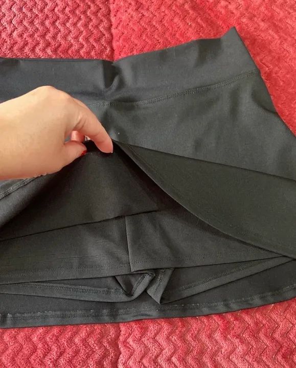Shorts Saia Preta Básica - Foto 2