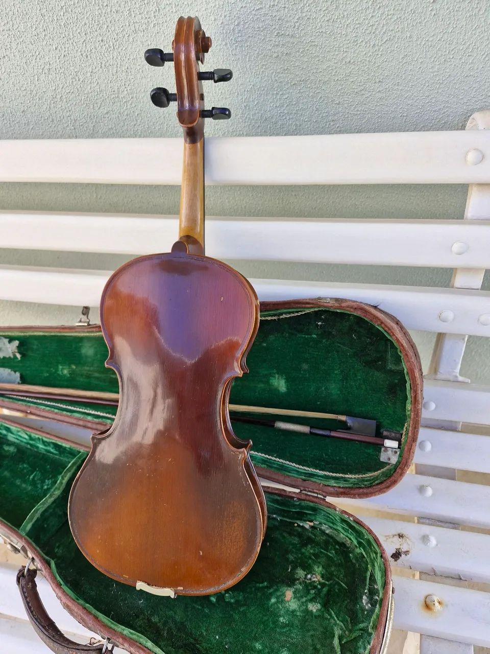 Violino antigo giannini tranquilo modelo Stradiwarius  - Foto 4