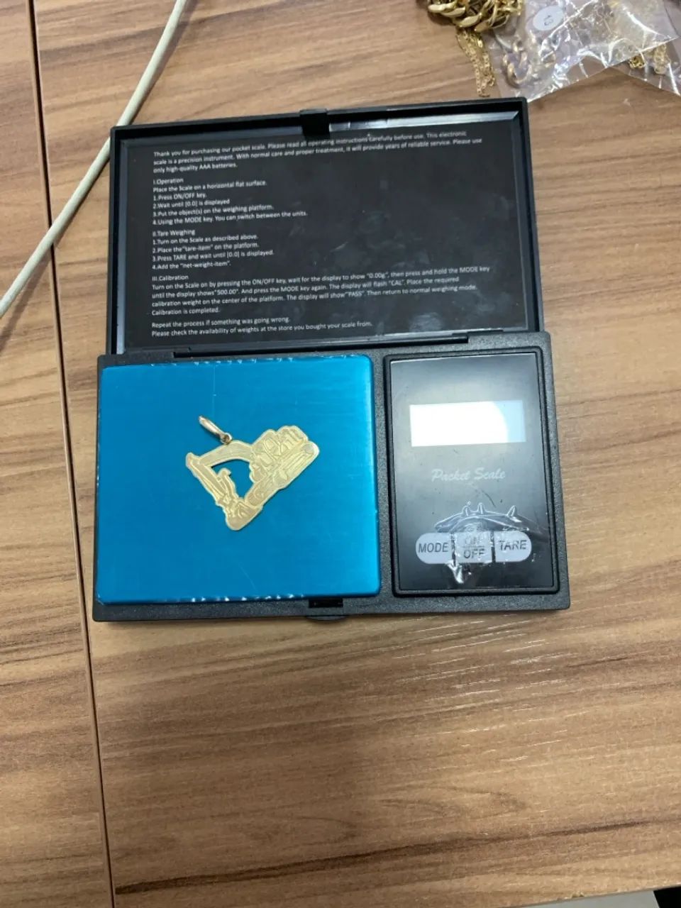 Pingente Escavadeira Ouro 18 - Foto 2