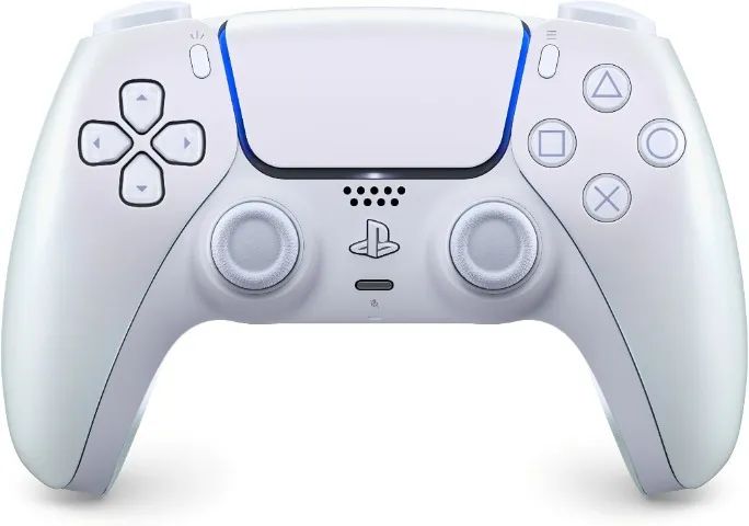 Controle sem fio DualSense - Chroma Pearl - Bluetooth - Compatível com iPad, iPhone64318472354433122