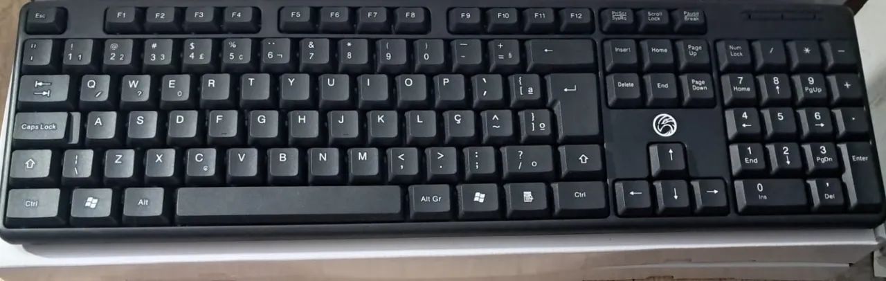 [Novo] Teclado USB ABNT2 Plug e Play BrazilPC. Últimas Unidades - Foto 5