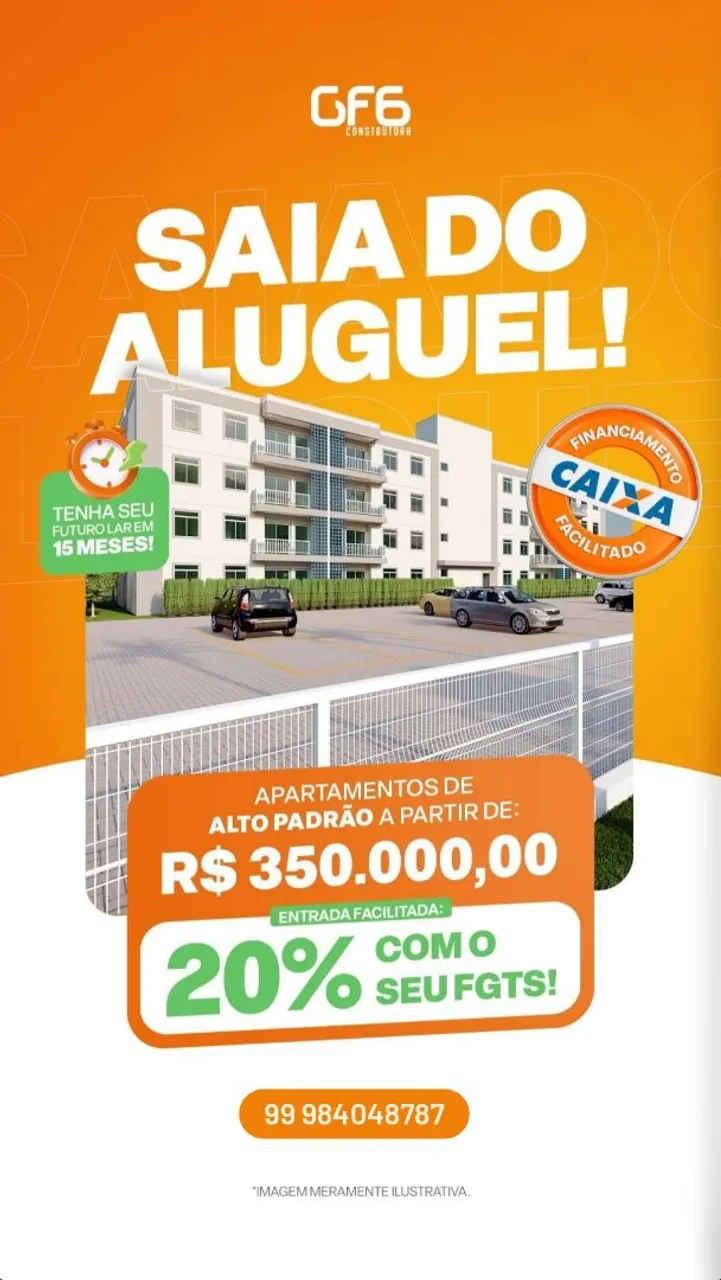 Apartamento/Jardim das Oliveiras /com elevador ?