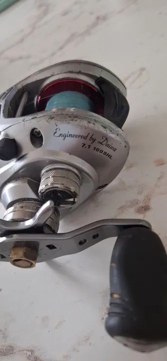 Carretilha de Pesca Caster High Endurance +carretilha Daiva - Foto 3