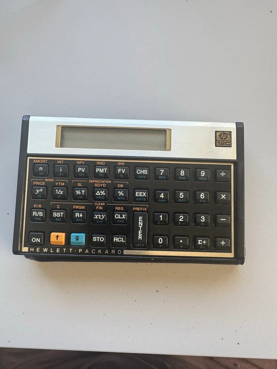 Calculadora HP 12C gold