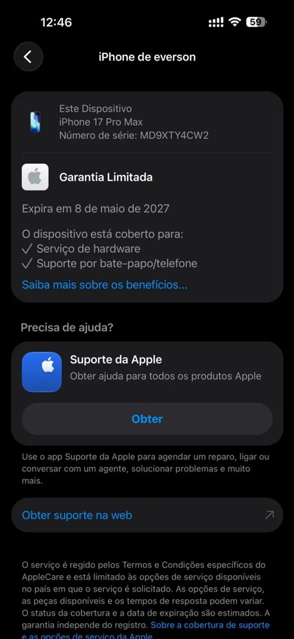 iphone 17 Pro Max 256GB 6 meses de garantia  - Foto 2