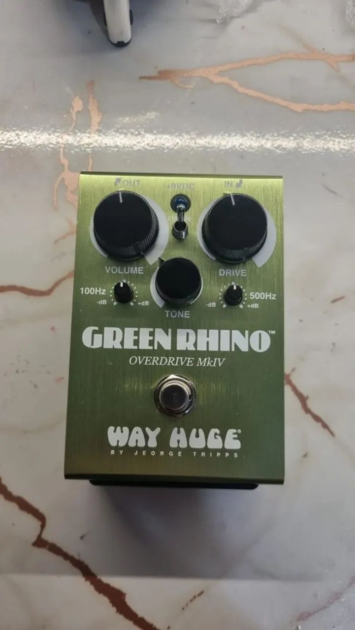 [さいとう]GREEN RHINO OVERDRIVE MkIV Pedal Overdrive Green Rhino MKIV - Instrumentos musicais
